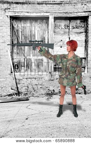 Woman Soldier