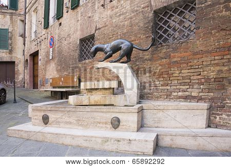 Advertising Sculpture Sienese Contrada 
