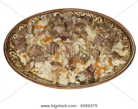 ウズベキスタン国立ディッシュ - Plov