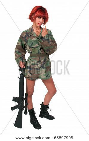 Woman Soldier
