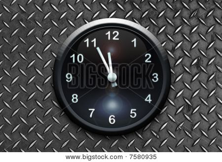 Reloj de pared de Metal