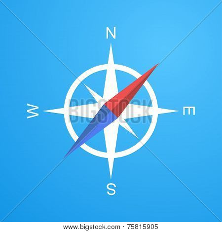 Simple Compass Icon