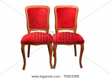 Antique Theater Chairs