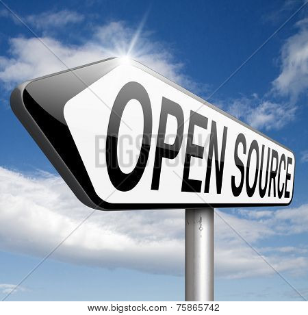 open source program software program or economy freeware internet data computer sharing 