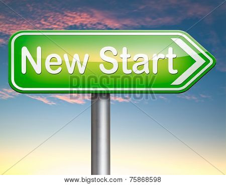 new fresh start or chance back to the beginning and do it again  
