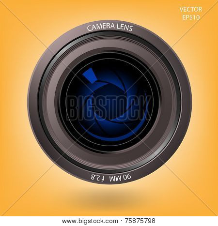 camera lens sign