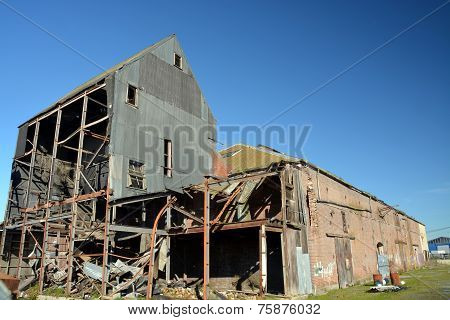 Historic Wood's Flour Mill Awaits Renovation