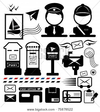 Postman icon set.