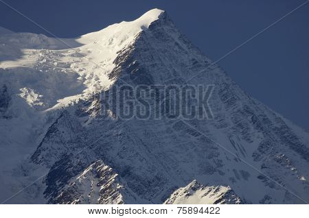 view of Aiguille du Gouter, 3863 m., Chamonix, Alps, France