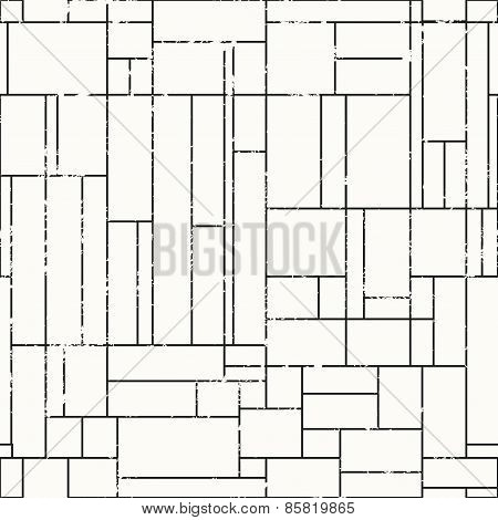 Monochrome Scheme Seamless Texture With Grunge Effect