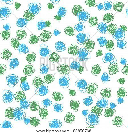 Doodle seamless pattern