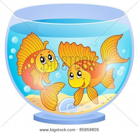 Aquarium theme image 3 - eps10 vector illustration.