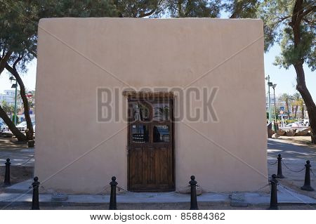 Historical site Umm Rashrash in Eilat, Israel