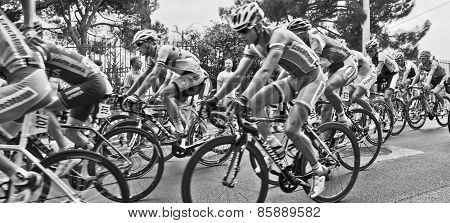 Group of cyclists at Uci Road World Championships