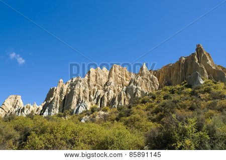 Omarama Clay Cliffs.