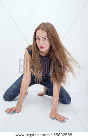Girl On All Fours