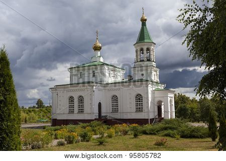 Polotsk. Belarus. The temple in honor of the Holy Virgin.