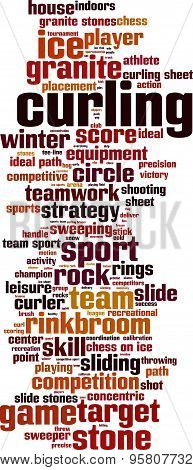 Curling Word Cloud