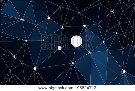Abstract Triangle Background
