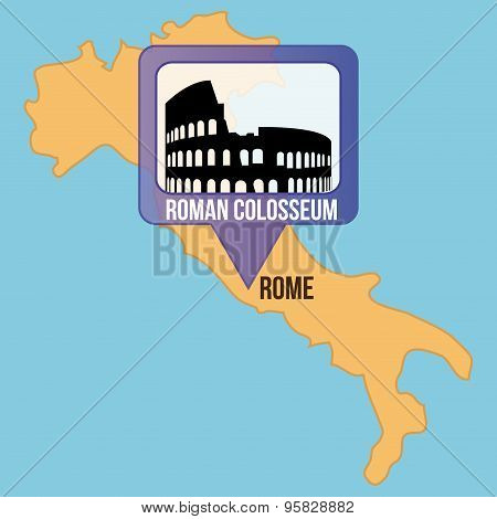 Famous buildings and maps