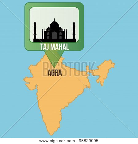 Famous buildings and maps