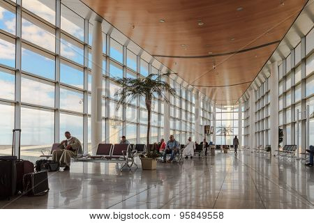 Alexandria, Egypt - October 20, 2014 Borg El Arab Airport