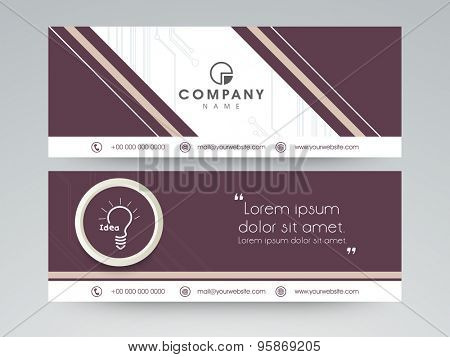 Creative banner or website header design for your business.