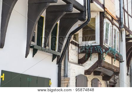 Old  Half-timbered Wall