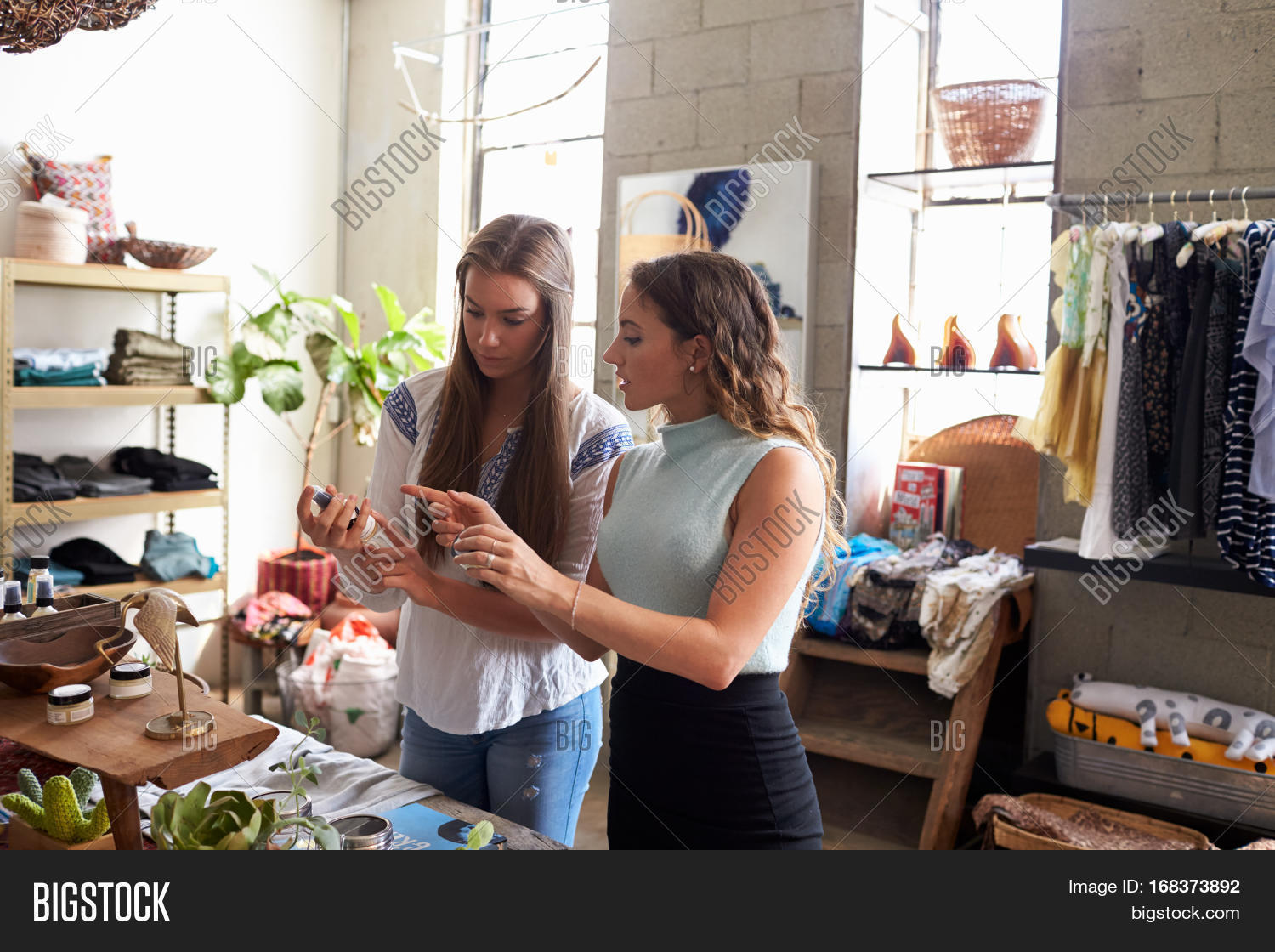 Female Shop Assistant Image & Photo (Free Trial) Bigstock