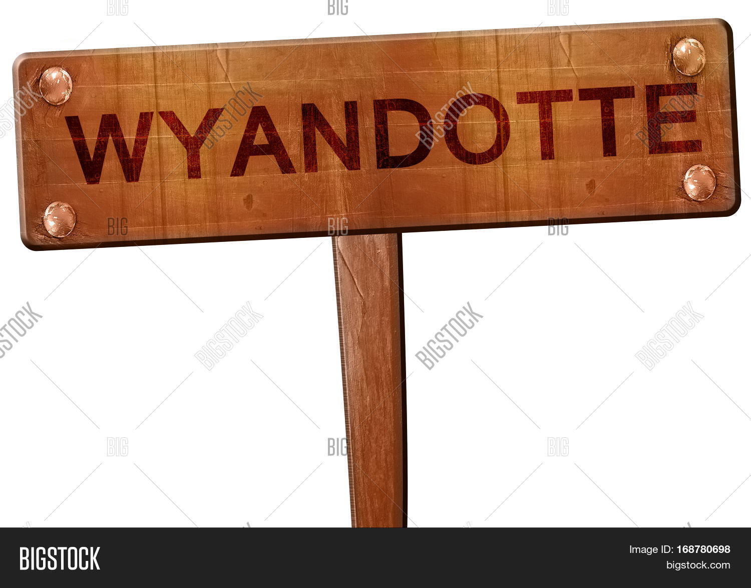 Wyandotte Road Sign, Image & Photo (Free Trial) Bigstock