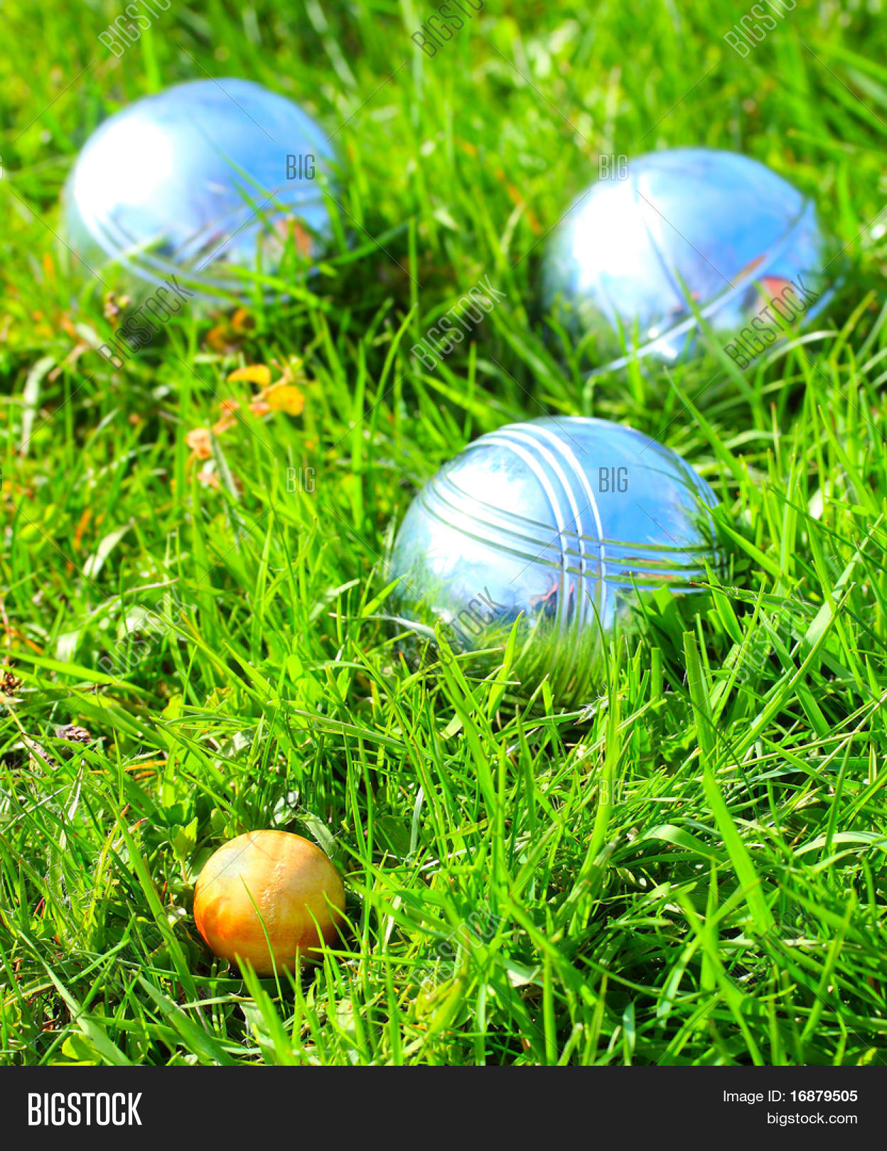 Bocce Ball On Green Image & Photo (Free Trial) Bigstock