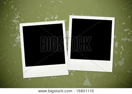 altes Photo an Wand
