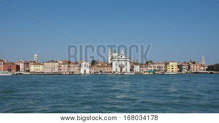Giudecca Canal In Venice