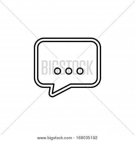 Chat bubble speakbox icon vector illustration graphic design