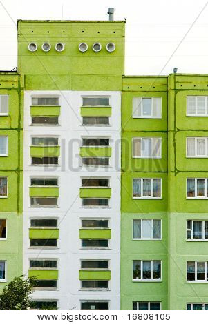 Lähikuva multistorey rakennus