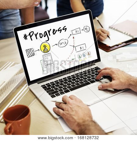 Workflow Progress Project Plan Icon