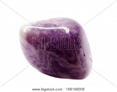 amethyst semigem geode crystals geological mineral isolated
