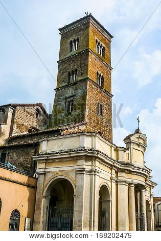 Hdr Santa Maria Assunta Cathedral In Sutri