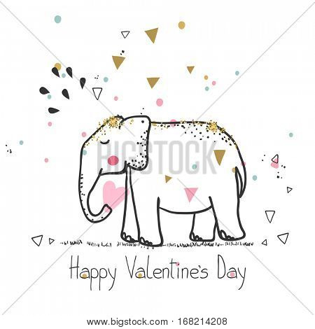 elephant in love
