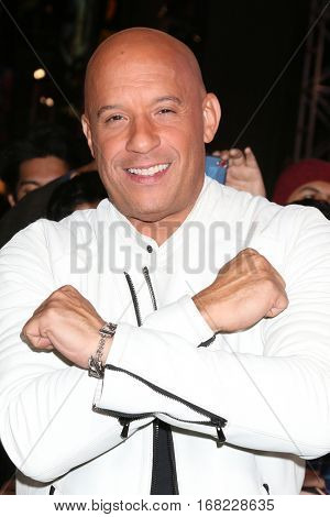 LOS ANGELES - JAN 19:  Vin Diesel, aka Mark Sinclair at the 