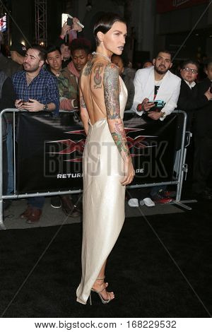 LOS ANGELES - JAN 19:  Ruby Rose at the 