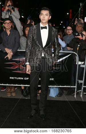 LOS ANGELES - JAN 19:  Kris Wu at the 