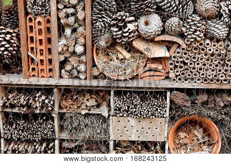 La Flotte France - september 27 2016 : an insect hotel