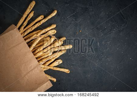 Traditional Italian Snack  - Grissini