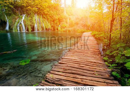 Waterfalls Of Plitvice National Park