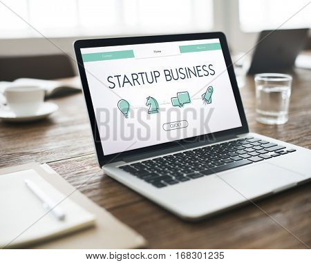 Start Up Business Venture Webpage