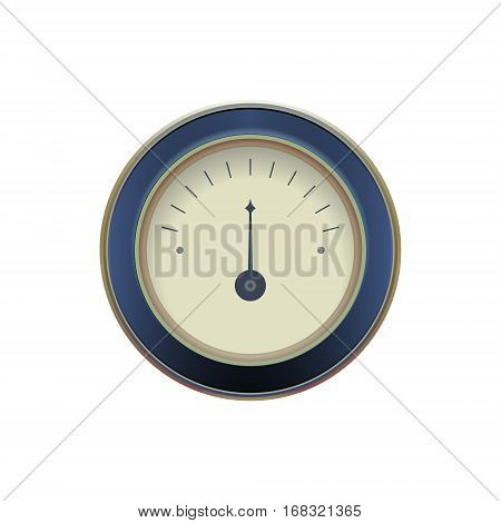 illustration of a pressure meter gauge Vector illustration