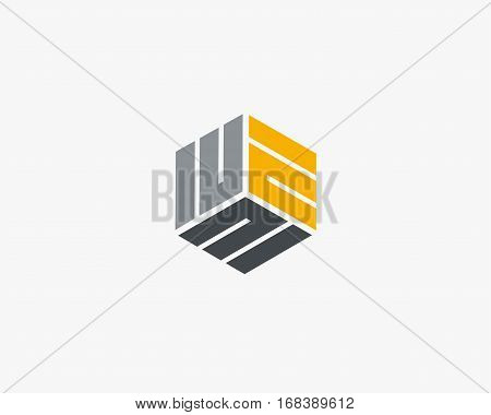 Letter E logo line design abstract ,logo icon design template.