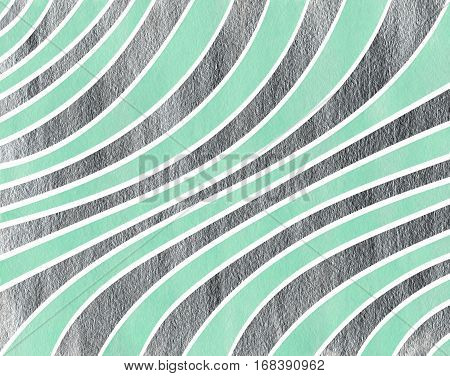 Watercolor Striped Background.