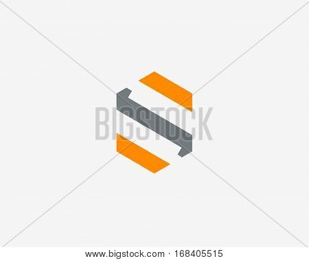 Letter S icon alphabet symbol. Letter S logo icon design vector sign.